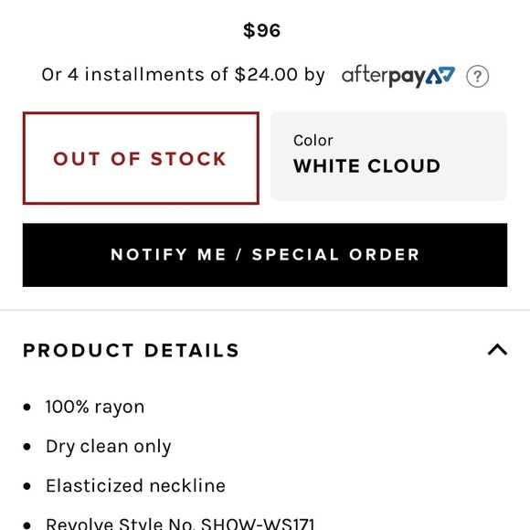 Show me your mumu Ella top xs - Picture 3 of 5